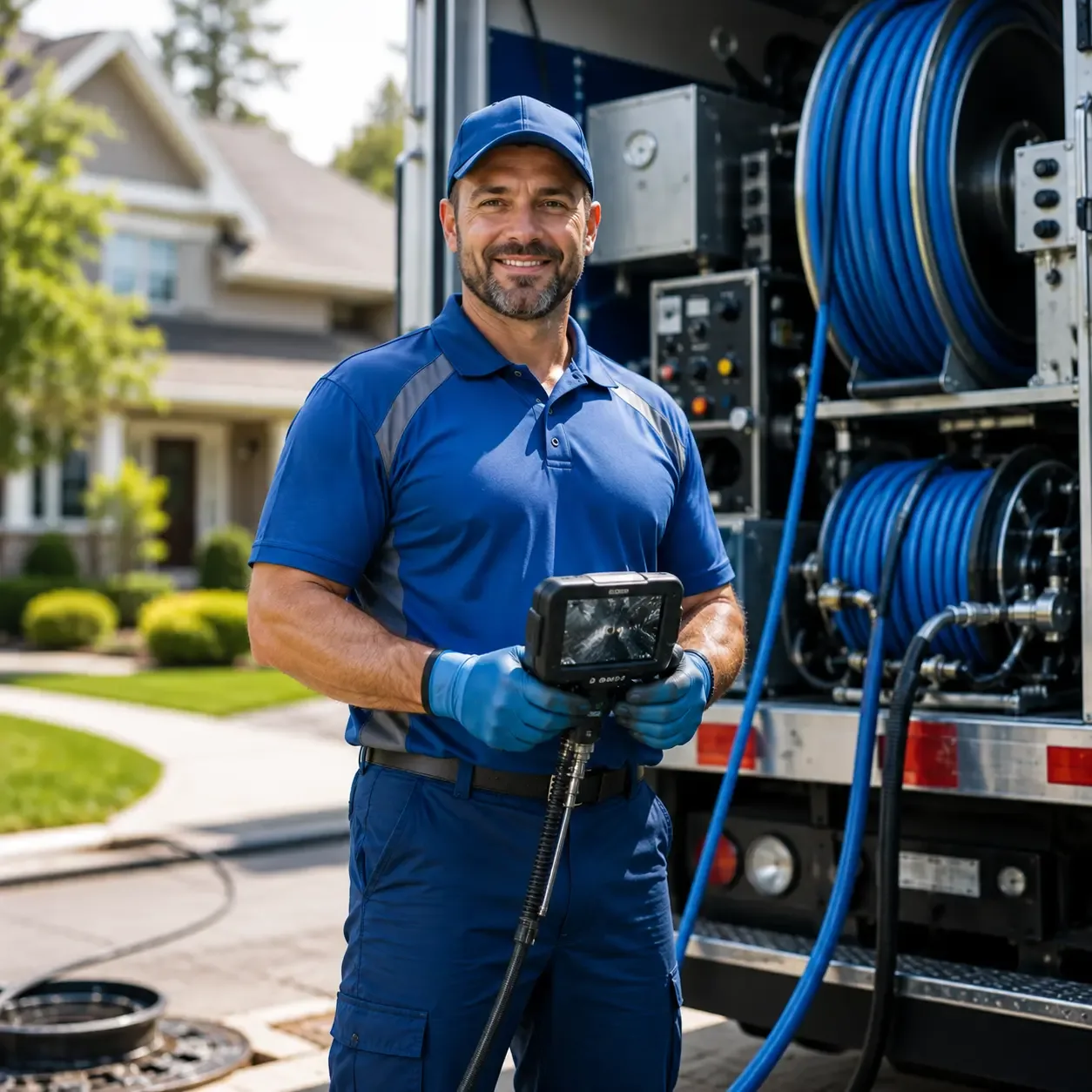 Local outdoor drain cleaning specialists in Pleasureville, KY